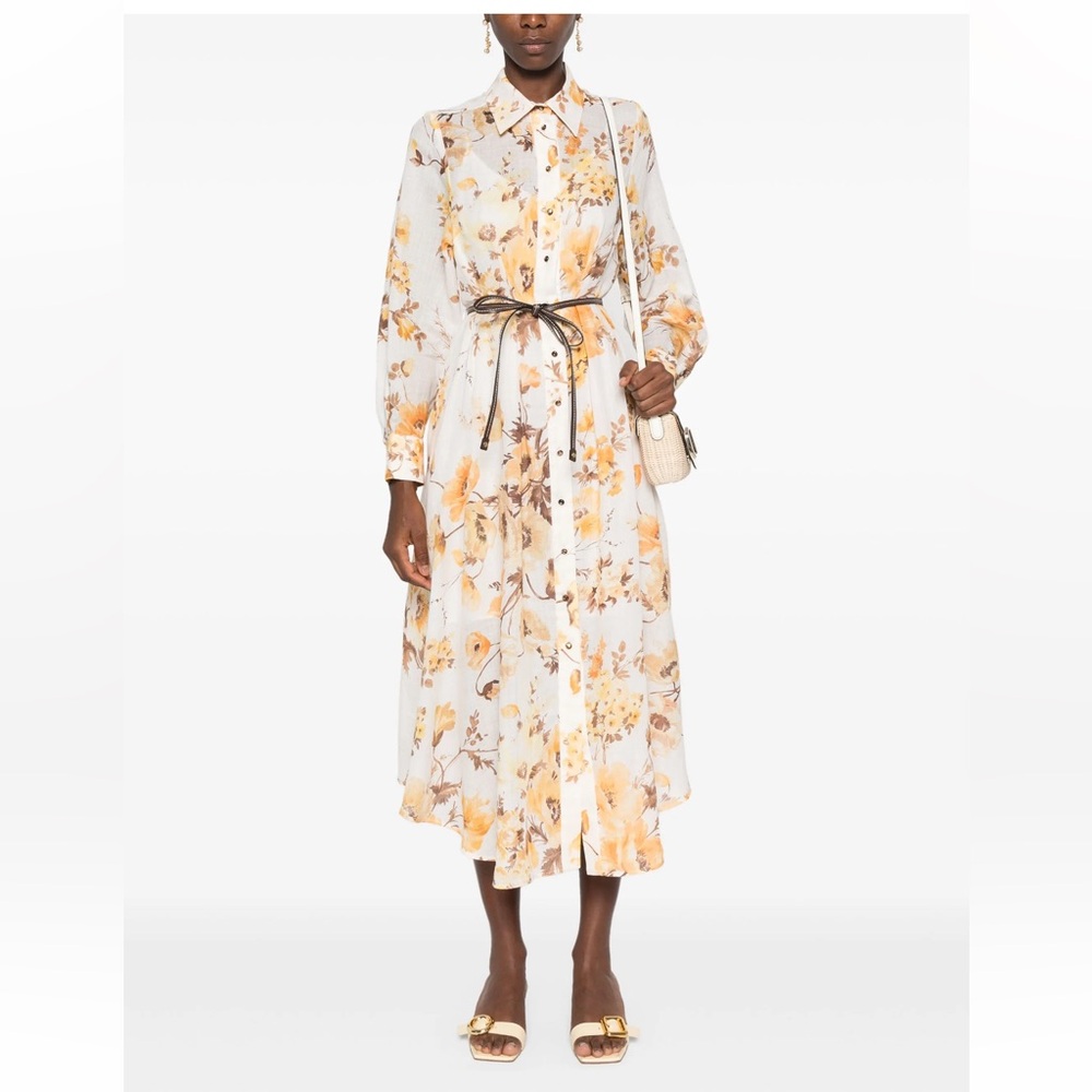 Zimmermann Ottie floral-print dress